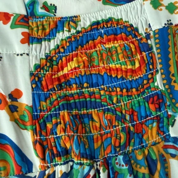 NWOT Colorful Paisley Print Women's Dress - Picture 7 of 9